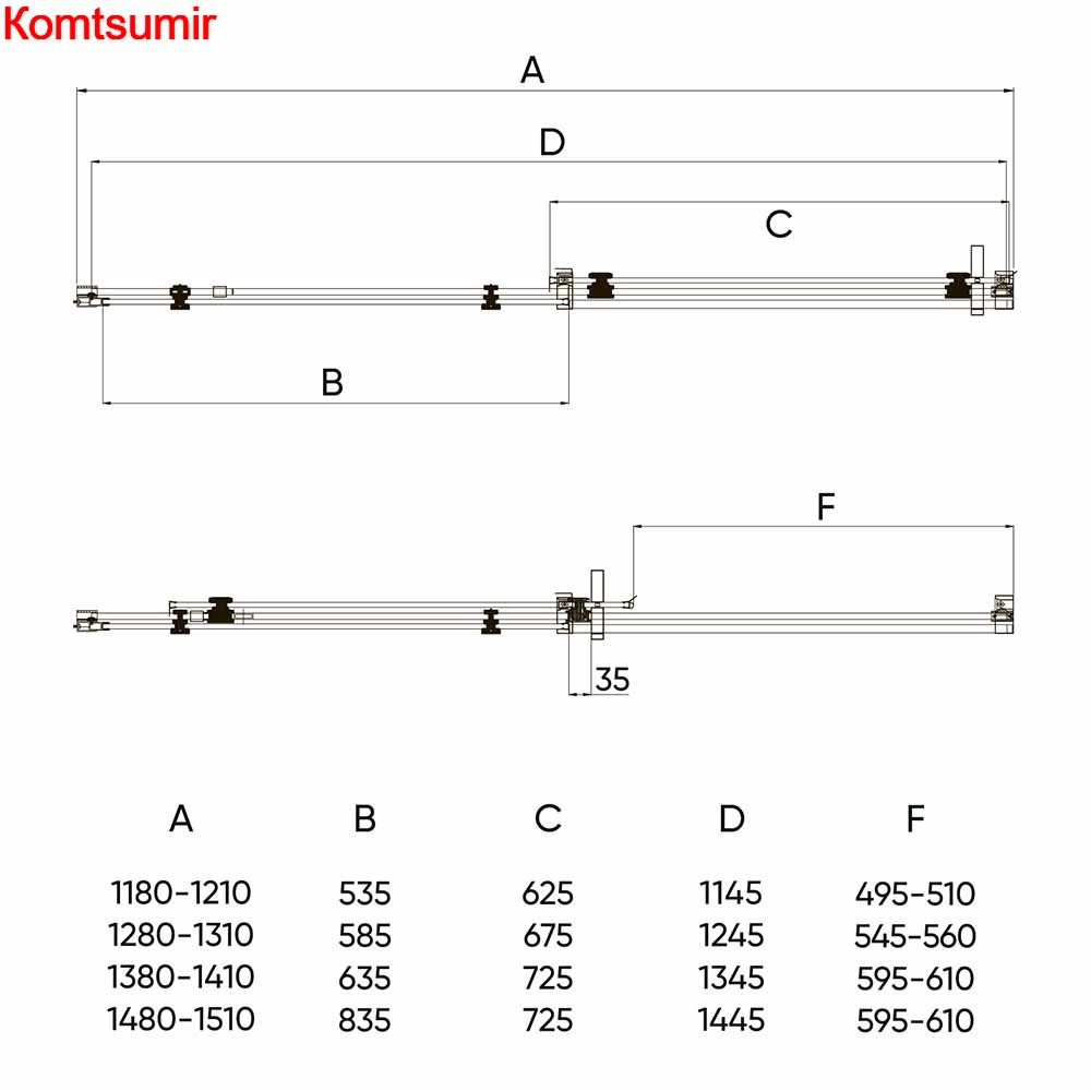 Душевая дверь Veconi VN-74B 120*195