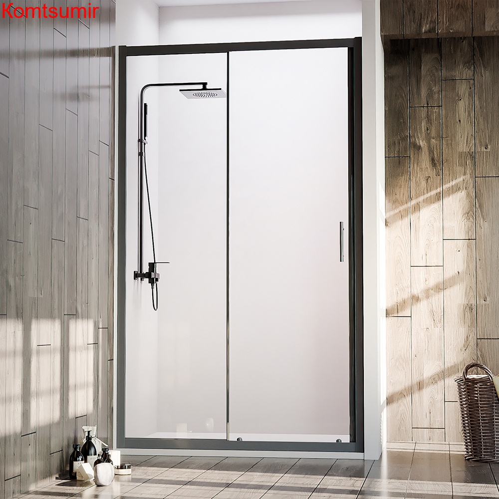 Душевая дверь Veconi Vianno VN-72B, 1100x1900, черный, стекло прозрачное Душевая дверь Veconi Vianno VN-72B, 1100x1900, черный, стекло прозрачное