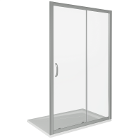 Душевая дверка в нишу 120х185 Good Door Infinity WTW-120-C-CH ИН00026 раздвижная