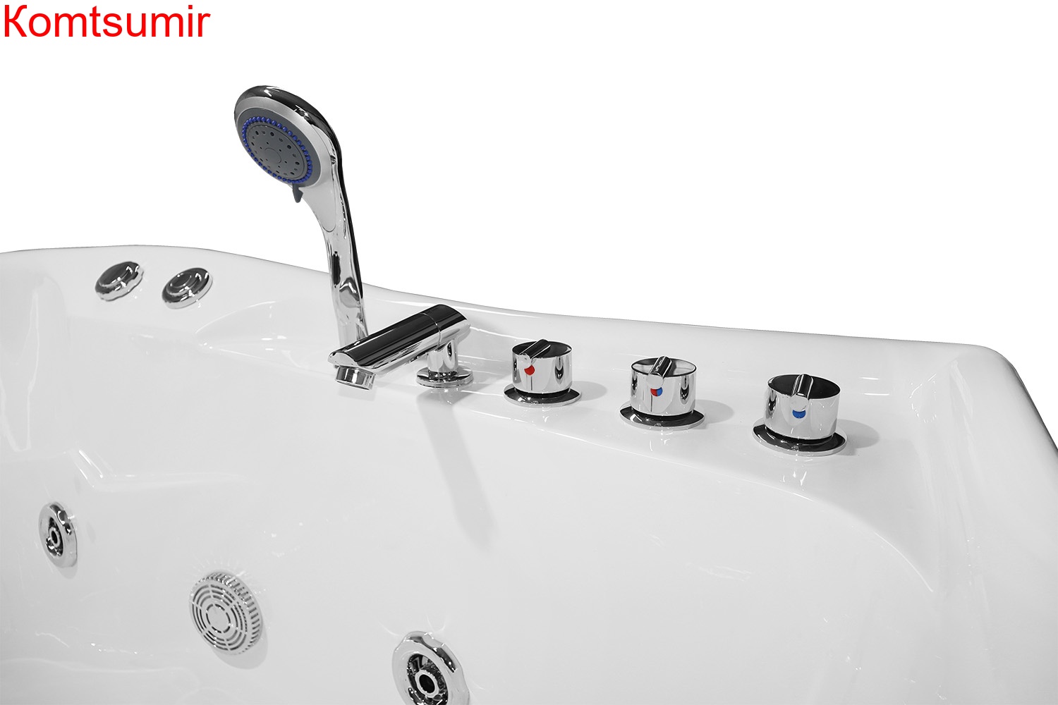 Ванна акриловая Loranto 1200х1700х650 с гидромассажем, левосторонняя, для двух персон (CS-806NL) Ванна акриловая Loranto 1200х1700х650 с гидромассажем, левосторонняя, для двух персон (CS-806NL)