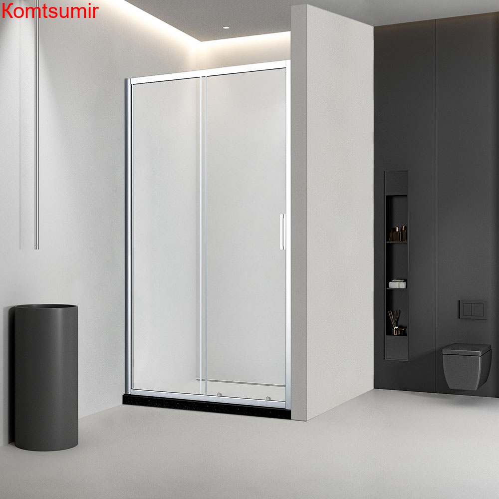 Душевая дверь Veconi Vianno VN-46, 1400x1850, хром, стекло прозрачное Душевая дверь Veconi Vianno VN-46, 1400x1850, хром, стекло прозрачное