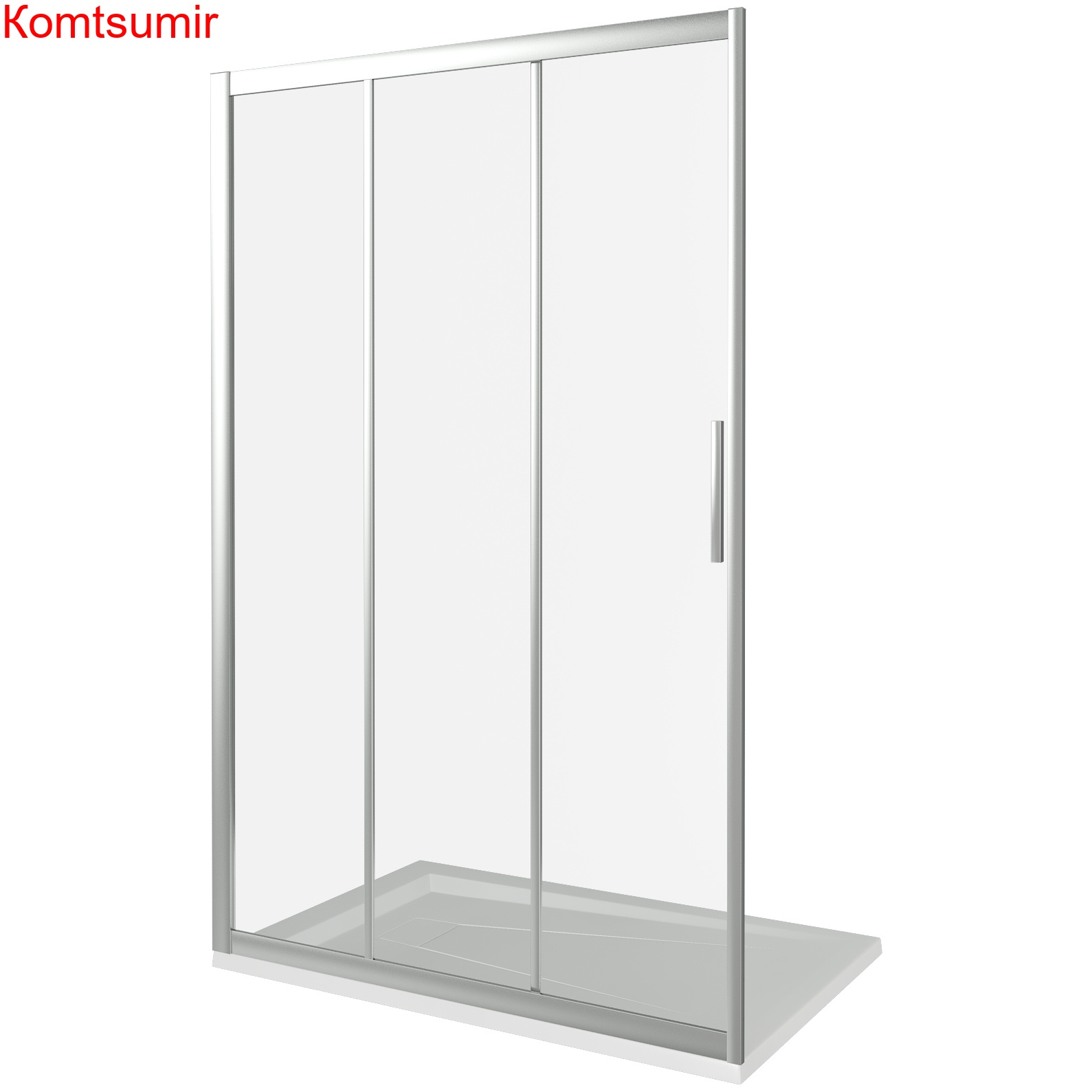 Душевая дверка в нишу 120х185 Good Door Orion WTW-120-C-CH ОР00006 раздвижная