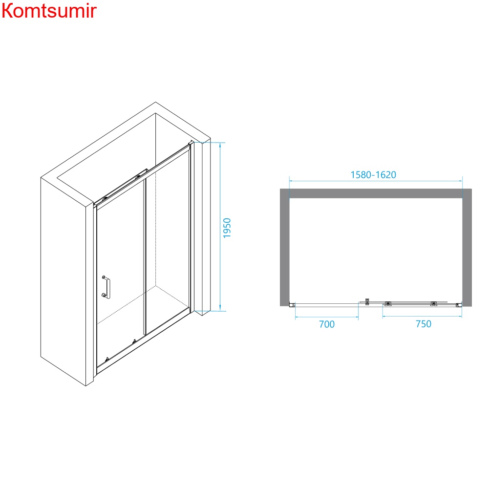 Душевая дверь RGW PA-14 1600 Душевая дверь RGW PA-14 1600