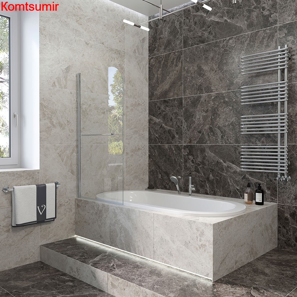 Шторка на ванну Veconi PL-79 80*150