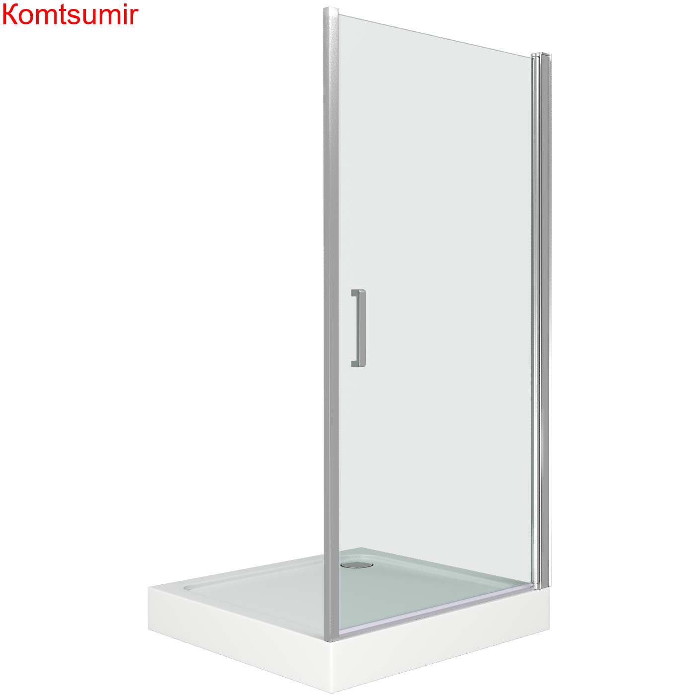 Душевая дверка в нишу 90х185 Good Door Pandora DR-90-C-CH ПД00070 распашная