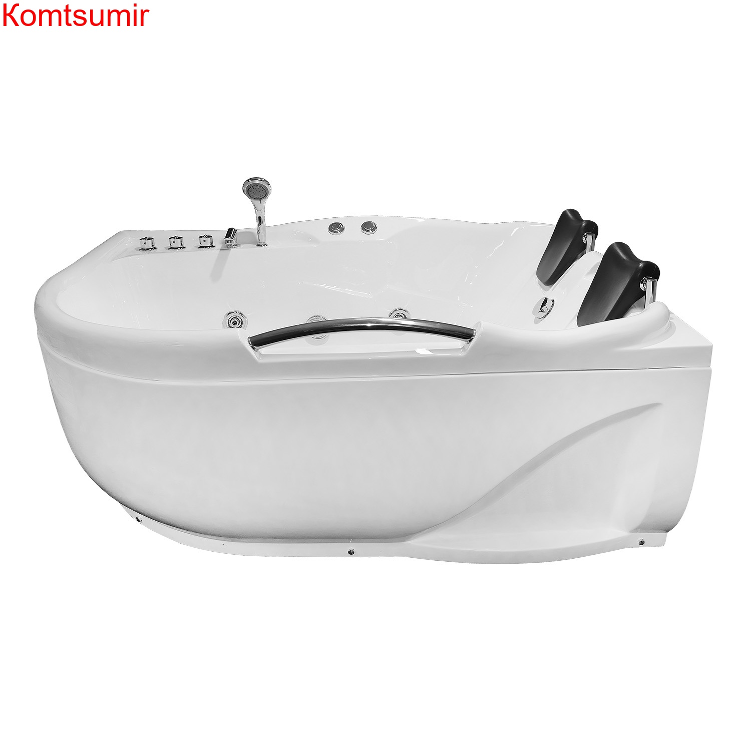 Ванна акриловая Loranto 1200х1700х650 с гидромассажем, правосторонняя, для двух персон (CS-806RN) Ванна акриловая Loranto 1200х1700х650 с гидромассажем, правосторонняя, для двух персон (CS-806RN)