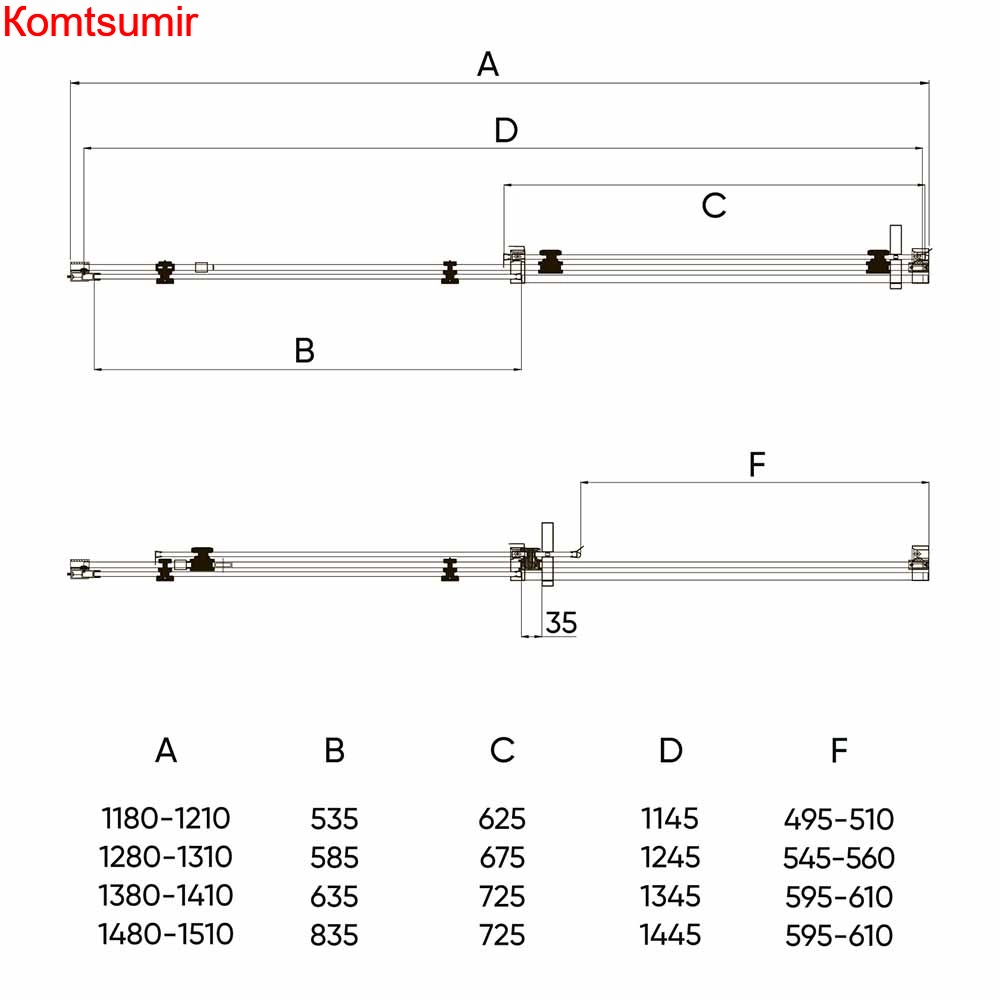 Душевая дверь Veconi VN-74B 130*195