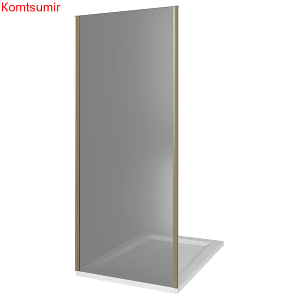 Боковая стенка для душевой двери 100х185 Good Door Jazze SP-100-B-BR ДЖ00044