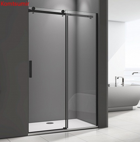 Душевая дверка в нишу 170х195 Good Door Galaxy WTW-170-C-B ГЛ00030 раздвижная