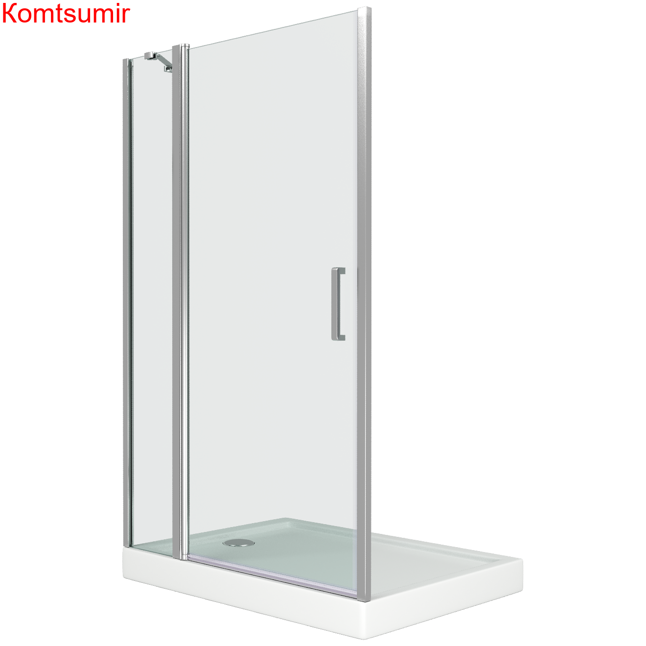 Душевая дверка в нишу 110х185 Good Door Pandora WTW-110-C-CH ПД00071 распашная