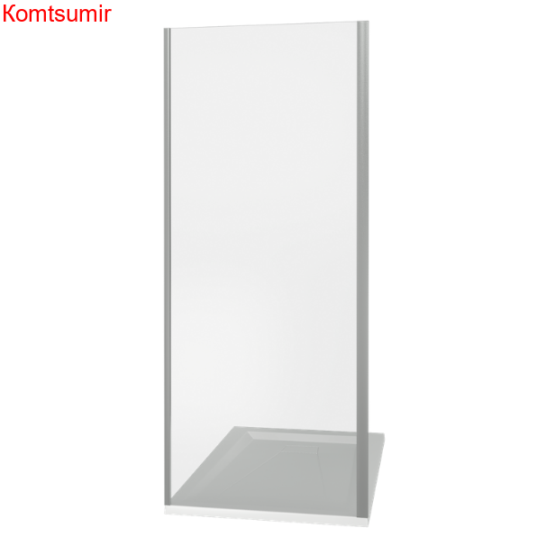 Боковая стенка для душевой двери 100х185 Good Door Saturn SP-100-C-CH СА00011