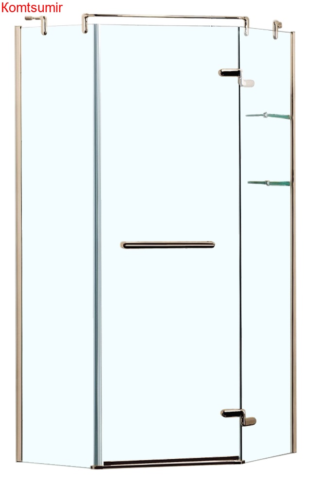 Душевое ограждение Azario MONTREAL 1000*1000*2000 L/R без поддона, 8 мм