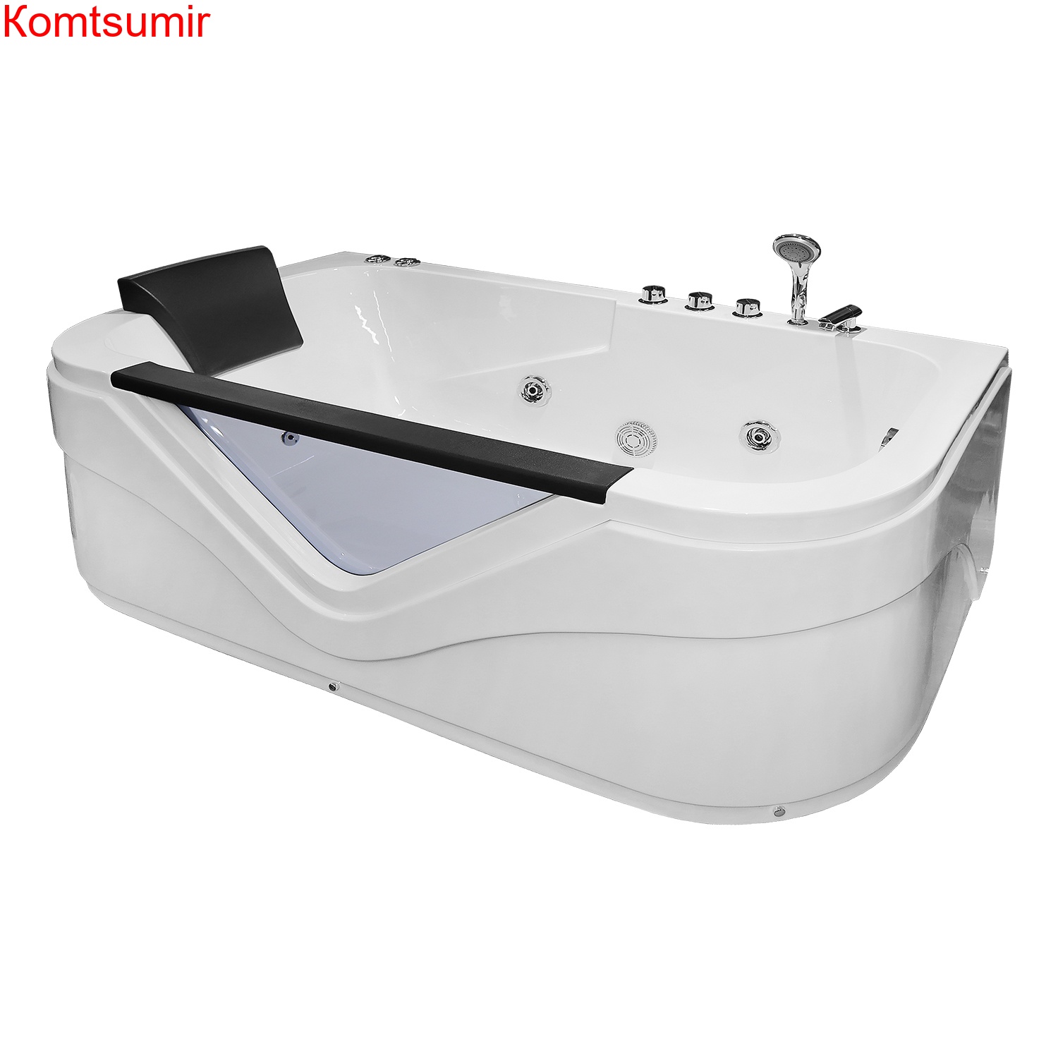 Ванна акриловая Loranto 800х1700х600 с гидромассажем, правосторонняя (CS-832NR) Ванна акриловая Loranto 800х1700х600 с гидромассажем, правосторонняя (CS-832NR)