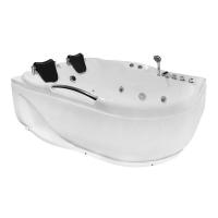 Ванна акриловая Loranto 1200х1700х650 с гидромассажем, левосторонняя, для двух персон (CS-806NL) Ванна акриловая Loranto 1200х1700х650 с гидромассажем, левосторонняя, для двух персон (CS-806NL)