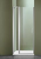Душевое ограждение SANTREK AQUA Luna-DF-1100-C-Chrome 1100*1850Прямое, стекло Прозр. 5мм, профиль Хром