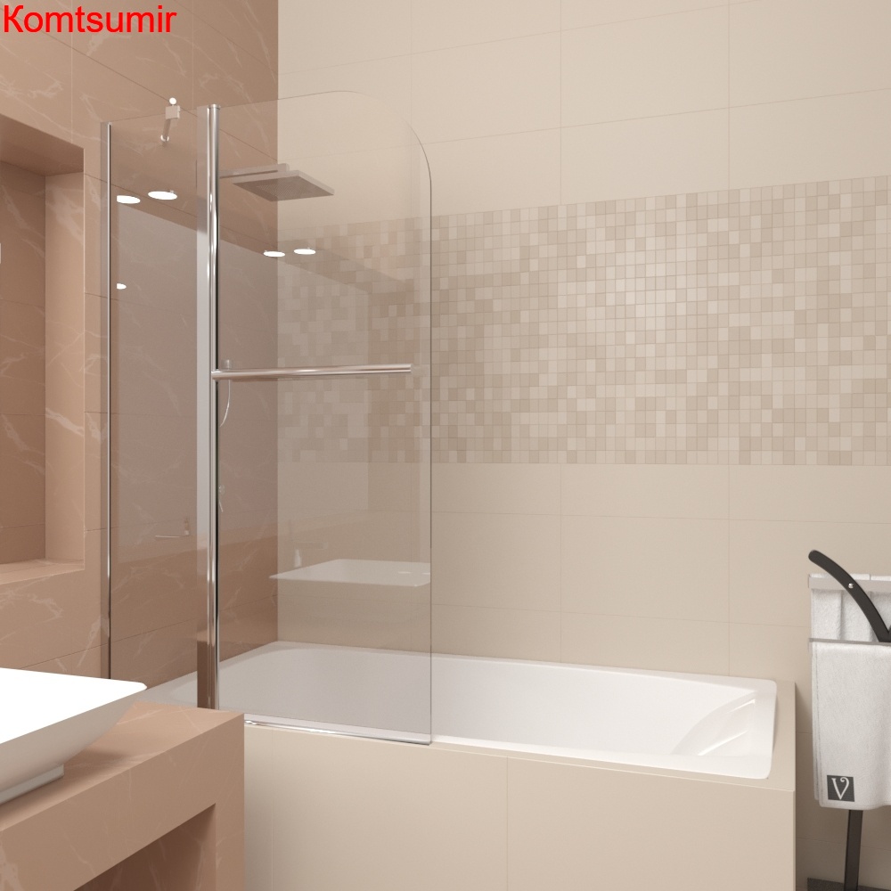 Шторка на ванну Veconi PL-81 80*150