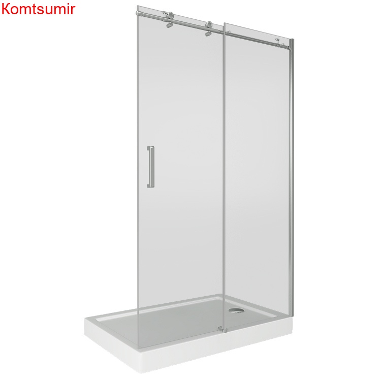 Душевая дверка в нишу 140х195 Good Door Puerta WTW-140-C-CH ПУ00007 раздвижная