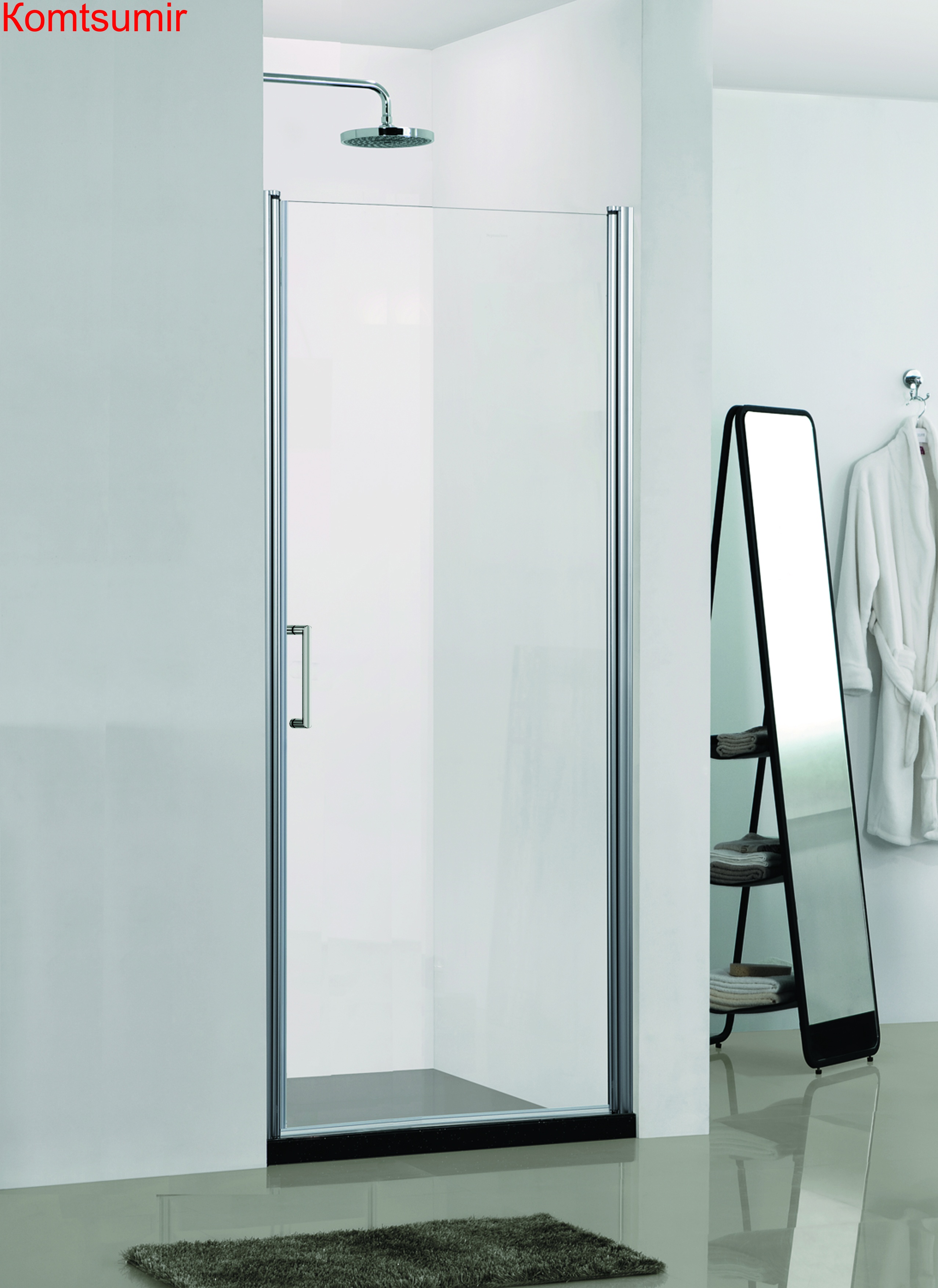 Распашная дверь Azario ALBERTA 800*1900, 6 мм Распашная дверь Azario ALBERTA 800*1900, 6 мм