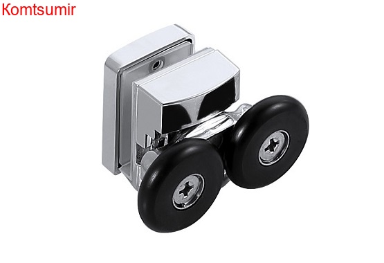 Aquatek  Душевая дверь двухэлементная, раздвижная 1000x2000 профиль черный, стекло прозрачное Aquatek  Душевая дверь двухэлементная, раздвижная 1000x2000 профиль черный, стекло прозрачное