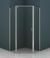 Душевое ограждение Azario DALLAS 100*100*200 хром, 5мм прозрачное стекло