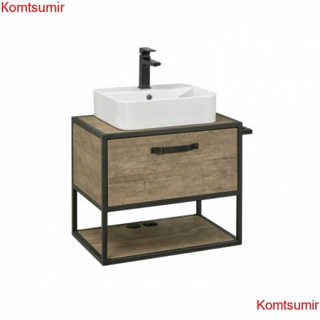 Тумба под раковину AQUATON Лофт Фабрик 65, дуб кантри (1A242301LTDY0)