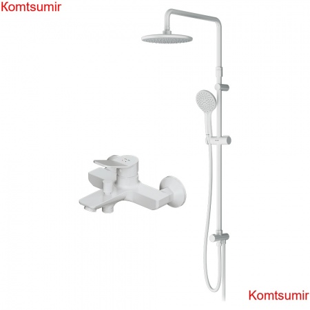 AM.PM F43885A14 X-Joy набор 2в1: см-ль д/ванны/душа, верхний душ d 220 мм, ручн.душ 110 мм, 1 ф-ция, душев AM.PM F43885A14 X-Joy набор 2в1: см-ль д/ванны/душа, верхний душ d 220 мм, ручн.душ 110 мм, 1 ф-ция, душев