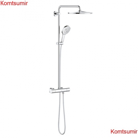 Душевая колонна GROHE Rainshower SmartActive 310 Mono, с термостатом, хром (26647000)