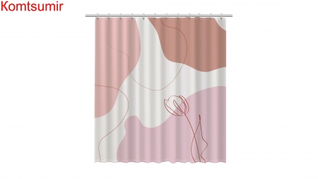 Штора для ванной Fixsen Cream, FX-2514