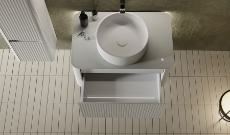 Тумба Lumino 80 подвесная Белая