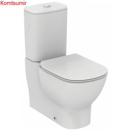 T008201 TESI AquaBlade® Напольный пристенный унитаз без бачка T008201 TESI AquaBlade® Напольный пристенный унитаз без бачка