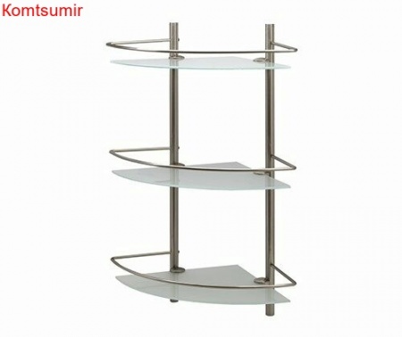 WasserKRAFT K-3733 Полка стеклянная тройная