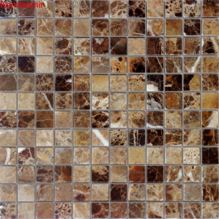 Мозаика Caramelle Mosaic Emperador Dark POL 23x23x7 Мозаика Caramelle Mosaic Emperador Dark POL 23x23x7