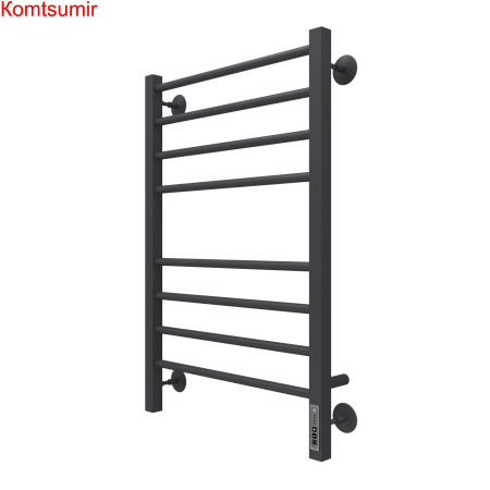 Сицилия П8 500х800 электро КС 9005 матовый  ( new встроен диммер) Полотенцесушитель TERMINUS