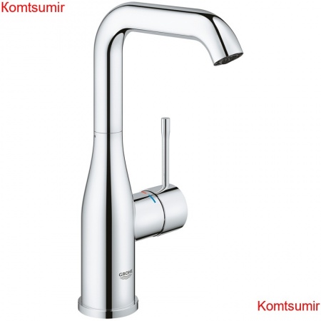 Смеситель для раковины Grohe Essence+ керамическмй картридж, хром (23541001)