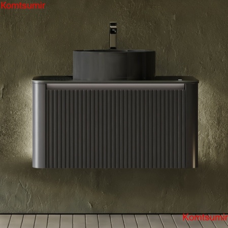 Тумба Lumino 80 подвесная Антрацит