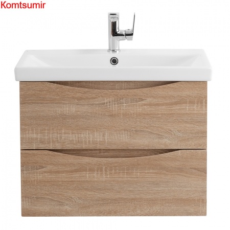 База под раковину подвесная BelBagno MARINO-CER-700-2C-SO-WO-P Rovere Bianco