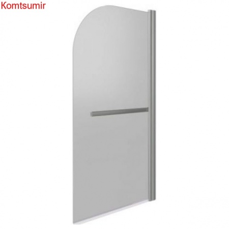 Шторка на ванну жёст. 80х140 Good Door H-HT-80-C-CH Screen ПД00087 распашная