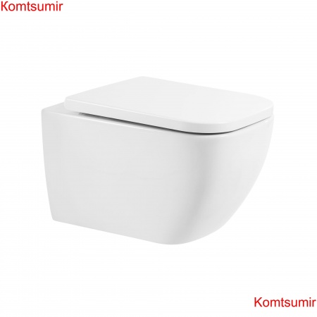 Унитаз подвесной безободковый BelBagno ALPINA BB10100CHR