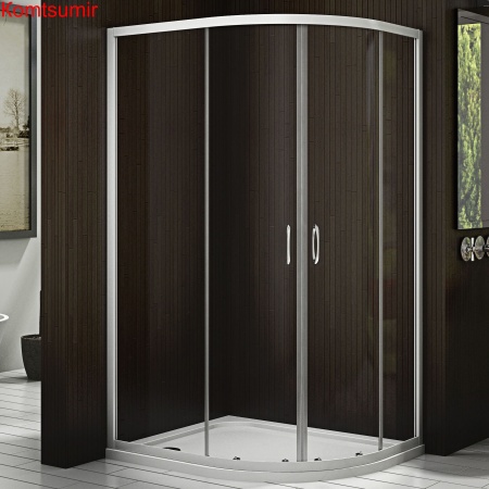 Душевой уголок поддон отдельно 120х80 асимметричный (универсальный) Good Door Latte R-120-C-WE ЛА00004