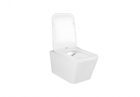 Унитаз подвесной безободковый AQUATEK ЛИБРА NEW AQ0530N-00 525*360*290 мм, горизонтальный выпуск, тонкое сиденье с механизмом плавного закрывания, крепеж Унитаз подвесной безободковый AQUATEK ЛИБРА NEW AQ0530N-00 525*360*290 мм, горизонтальный выпуск, тонкое сиденье с механизмом плавного закрывания, крепеж