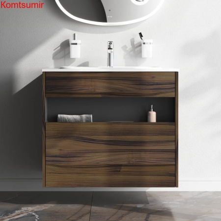 M8FFUX0801OF Func, База с нишей, 1 ящик (pull-out), 80 см, цвет дерево текстурир-ое