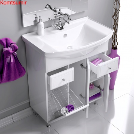 Тумба с раковиной Aqwella Барселона Люкс 85 Тумба с раковиной Aqwella Барселона Люкс 85