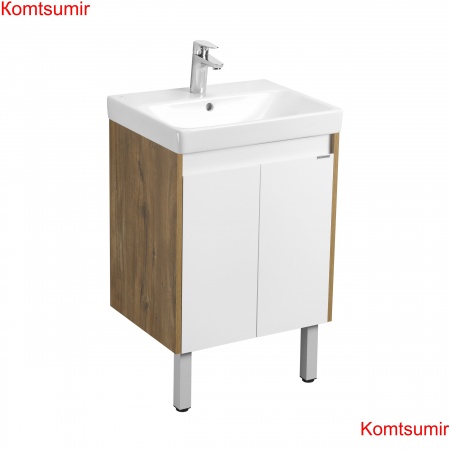 Тумба под раковину AQUATON Сканди 55 Doors универсальная, Белый/Дуб Рустикальный (1A278801SDZ90) Тумба под раковину AQUATON Сканди 55 Doors универсальная, Белый/Дуб Рустикальный (1A278801SDZ90)