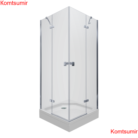 Душевое Ограждение Triton Дельта-Хром 90*90