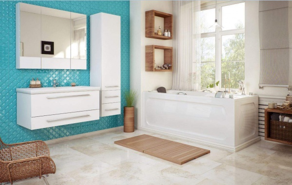 Акриловая ванна 1Marka Aelita 150x75