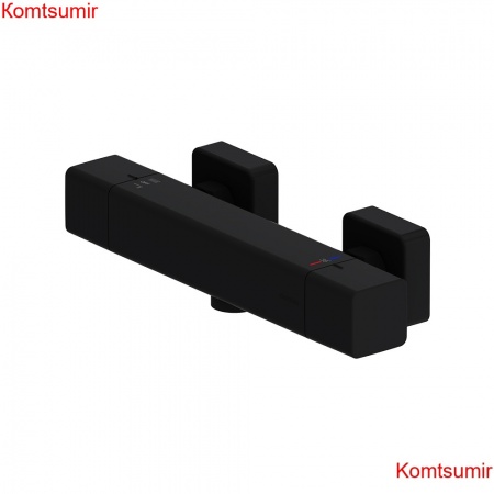 Damixa 536000300 Gala термостатный смеситель для душа, чёрный Damixa 536000300 Gala термостатный смеситель для душа, чёрный