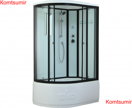 Timo Standart T-6620 Black R душевая кабина (120*85*220), шт