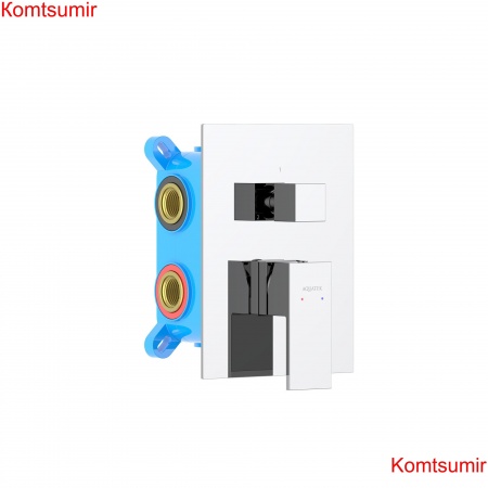 Смеситель для ванны 3 режима (внешняя и скрытая часть) AQUATEK AQ1647CR ЛИБРА