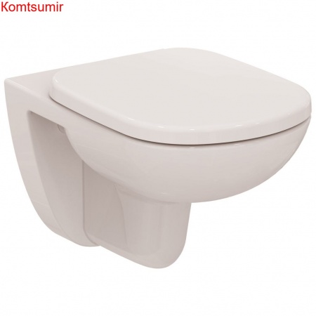 T331101 TEMPO Подвесной унитаз, глубокий смыв, без сиденья и крышки T331101 TEMPO Подвесной унитаз, глубокий смыв, без сиденья и крышки
