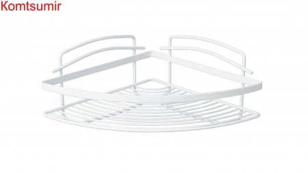 Полка угловая одноэтажная белая Fixsen FX-850W-1